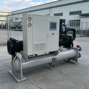 50 Ton 100 Ton 200 Ton Water Cooled Screw Chiller Industrial Process Water Chiller Machine for Plastic Injection