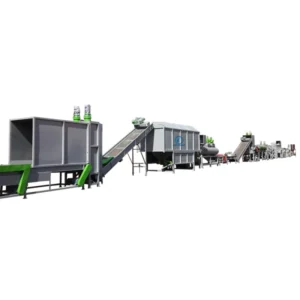 500-1000kg Recycled Pet Flakes Factory PET Bottle Scrap Clear Hot Washed PET Flake Washing Line
