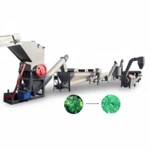 500-1000kg/h Full Automatic PET Bottle Recycling Washing Line for PET HDPE PP Bottles Films