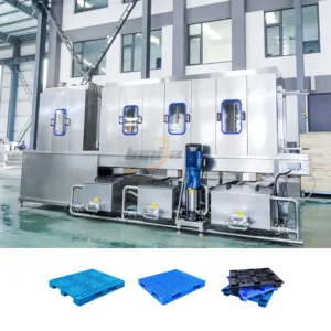 500-1500 Pcs H High Pressure Crate Washer Hydroponic Vegetable Planting Board Washer Tray Wash Machine