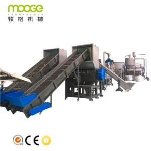5000kg/hr Pet Plastic Recycling Machine Waste Bottle Crush Wash Line