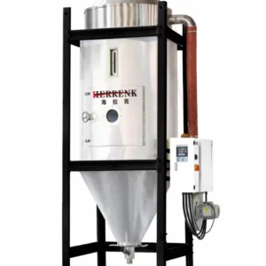 500KG Capacity CE Certificate Europe Dryer Hopper Plastic Raw Material Granules Hot air for Injection Molding Machines