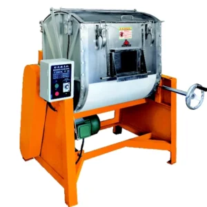 500KG Industrial Horizontal Mixer Oil Heating Plastic Screw Blender