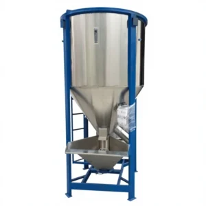 500KG Industrial Powder Blender Automatic Continuous 500L Mixing Speed 360r/min Vertical 380V Plastic Mixer