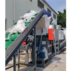 500kg h High Capacity New Technology Plastic Recycling Machine plastic recycling plant in China