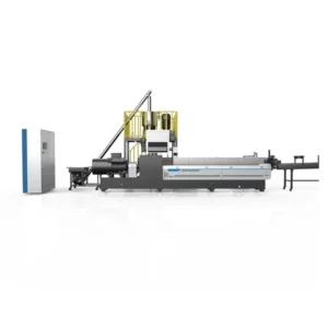 500kg/h Pelletizer Double Co-rotating Parallel Twin-screw Silicone Rubber Extruder