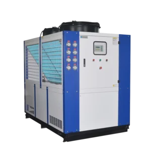50HP 128kW Air Cooled Industrial Water Chiller Unit 35Ton for Plastic Injection Molding Central Cooling System CE