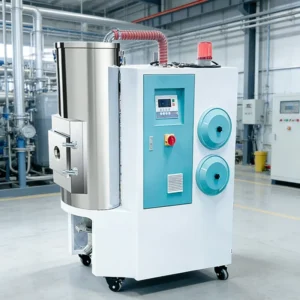 50KG 3 in 1 Plastic Honeycomb Dehumidifier Dryer With Auto Feeding System for PET PA PC PBT Engineering Resin Drying Machine