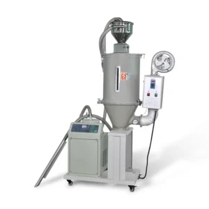 50KG Continuous Hot Air Drying Hoppers PLC Controlled 380V 4.5kW Automatic Constant Temperature Machine Plastic Drying