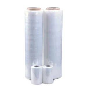 50cm Transparent LLDPE Plastic Film Roll Pallet Wrap Stretch Wrap Film Manufacture