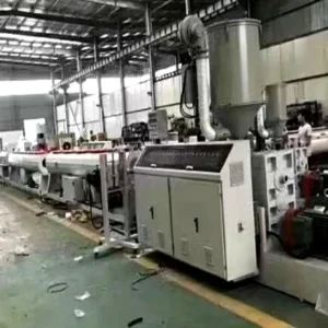 51/132 and 65/156 Conical Twin-screw PVC Extruder Second-hand Machine to Produce PVC Profile Pipe Plastic Products