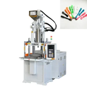 55 Ton Vertical Hydraulic Screw & Gear Liquid Silicone Injection Molding Machine with High Productivity for Mini Fan Production