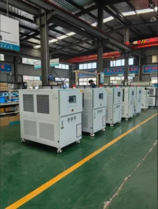 5HP Industrial Air Cooled Chiller 380V Water Cooling System with Automatic Pump for Injection Molding Industrial Process Cooling