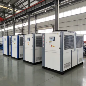 5Ton 7Ton 10Ton 12Ton 15Ton 18Ton Industrial Water Chiller Industrial Cooling System Plastics Industry Chiller Machine