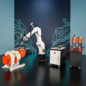 6 Axis Robot Laser Cladding Machine for Metal Alloy Materials Surface Heat Treatment Oil & Gas Pipeline Coating Carbide