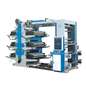 6 Color Flexographic Printing Machine Flexo Printing Press for Sale