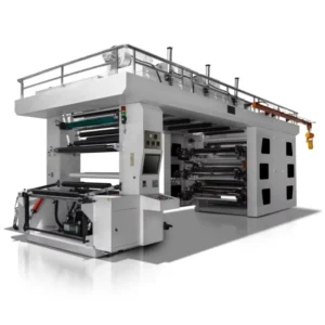 6 Colors Flexo Printing Machine Film Plastic Bag Paper Cup Flexographic Printer Rotogravure Printing Machines