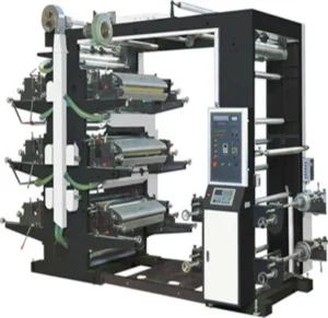 6 Colours Flexo Printing Machine Four Colours Flexographic Printing Machine Thermal Paper Printing Machine