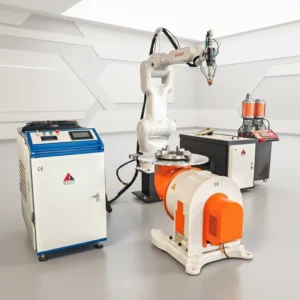 6 axis Robot Fiber Laser Cladding System Refurbishment Multifunction 2000w 3000w Mould Repair Shaft Gear Wear Improve Resistance