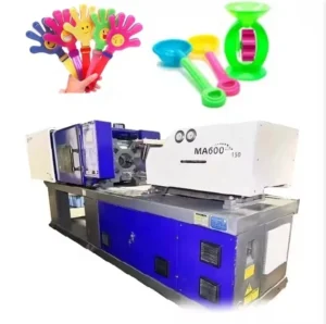 60 Ton Fully Automatic Servo Injection Molding Machine Efficient Energy Saving Horizontal Motor Gearbox For PVC PC PLC Materials