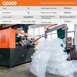6000BPH High-Performance PET Preform Blowing Machine Water Plastic Bottle Making Machine Automatic Bottle Production Equipment
