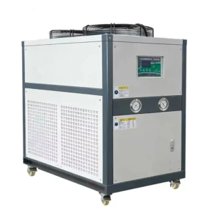 60HP Air Cooled Screw Chiller Industrial Cooling Equipment 150000 Kcal 198kW h R 22 Refrigerant Heavy Duty