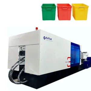 650 Ton Horizontal Injection Molding Machine PLC Screw Servo Controlled for Plastic Pallets Agricultural Trays