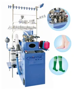 6F Computerized Automatic Warp Knitting Machine with Motor for High Productivity Socks Production CE Certified