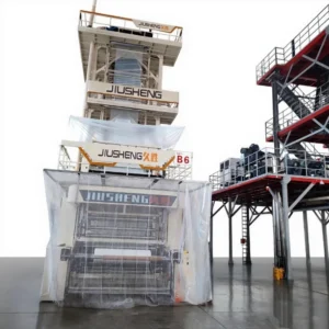 7 Layer LDPE LLDPE EVA Extrusion Film Blowing Machine for Plastic Bags