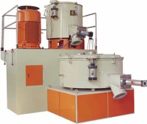 750kg h Hot Mixing Pvc Mixing Machine 6kw Water Water cooling Mixer Unit Self Friction Heating Power PVC Mixer Unit