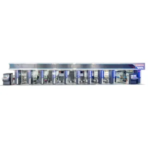 9 Color Gravure Printing Machine Gravure Printing Machine for Small Business
