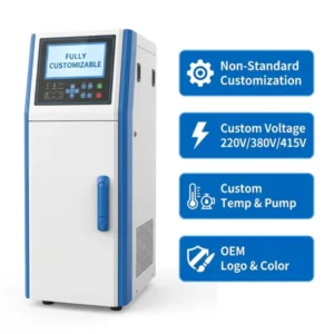 9KW Water Oil Dual Temperature Mold Temperature Controller Rubber Rolling Heating Automatic Constant Temperature Machine