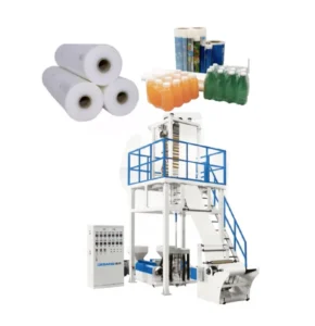 ABA 3 Layers Co extrusion Blown Extruder Film Blowing Machine HDPE LDPE Film Extrusion Machine Price