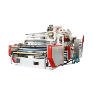ABA Double Dual 2 3 Layer Co Extrusion LLDPE PP Automatic Glue PE Extruding Stretch Film Making Extruder Machine Price