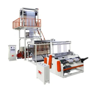ABA High Speed Elevator Rotary Head Biodegradable HDPE LDPE PE PP Plastic Bag Film Blowing Machinery with Cutter