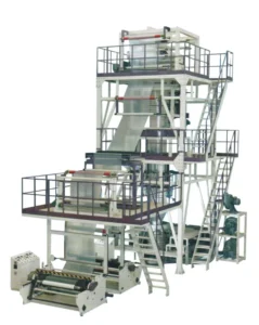 ABC (3 Layers) Coextrusion Rotary Die Head Film Blowing Machine