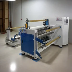 Adhesive Label Film Tape Aluminum Foil BOPP Tape Jumbo Roll Thermal Paper Lamination Slitter Rewinder Slitting Machine