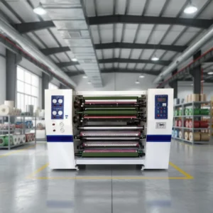 Adhesive Tape Slitting and Rewinding Machine Roll Slitting Rewinding Machine