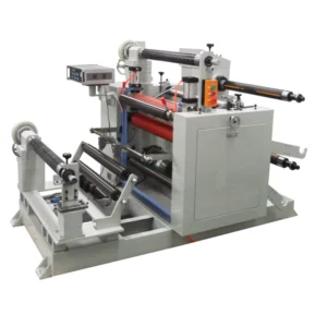 Adhesive Tape Slitting and Rewinding Machine with Laminating Function