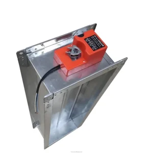 Adjustable Galvanized Electric Air Damper for HVAC System Air Flow Control in Ducts