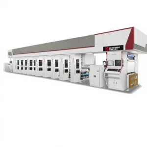 Advanced Automatic Servo Motor Rotogravure Printing Machine For Food Flexible Packaging With 400mpm High Productivity