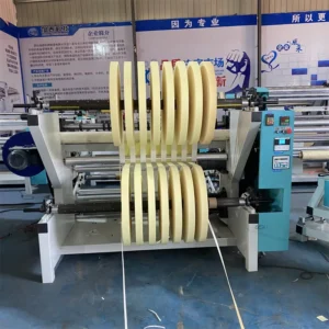 Advanced Slitter Rewinder for Laminated Materials PVC Film and Carbonless Paper