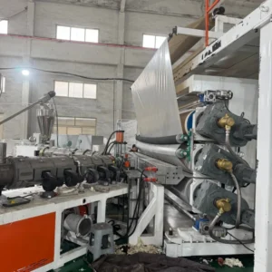 Advanced Technology Automatic Multi Functional SPC Floor Board Vinyl Plank Extrusion Production Line PVC Floor Sheet Machine
