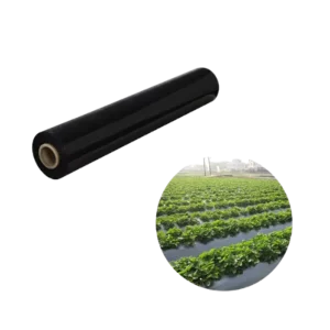 Agricultural PE Plastic Mulch Film Silver Black Blow Molding Mulch Film Can Be Customized and Cut for Vegetable Planting