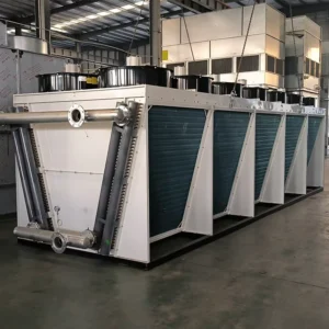 Aidear 50~500KW Outdoor Dry Cooler Dry Cooling System With Core Motor And Pump Components