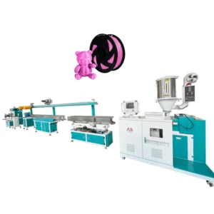 Aifuer High Speed 18 25KG H 45mm Screw Diameter 28 1 L D Ratio 380V 3Phase 30kW 3D Printer Filament Production Line