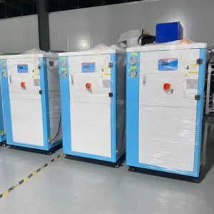 Air Cooled Water Chillers with Stainless Steel Reservoir Cooler Evaporative Condenser for Plastic Injection Molding Industry