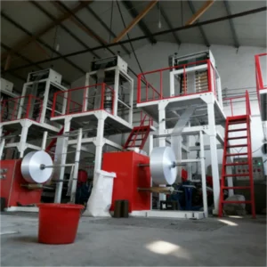 All in One Efficiency Machine Manufacturing Plastic Bag Combining Extrusion Printing and Bag Making Steps