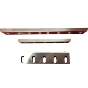 Alloy D2 DC53 Plastic Crusher Blades Heavy Plastic Shredder Machine Knife Crusher Blade