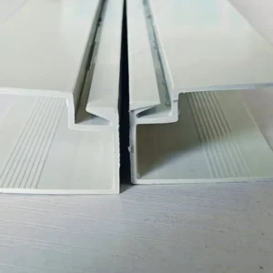 Aluminum Foil & Stainless Steel Square shaped PVC Flange Fittings Duct Connector for HVAC System Gym Flexible PVC Duct Accessory